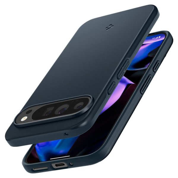 Google Pixel 9 Pro XL Spigen Thin Fit Hybrid Cover - Grå on Sale