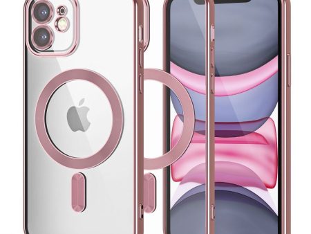 iPhone 11 Tech-Protect MagShine Cover - MagSafe Kompatibel - Gennemsigtig   Rose Gold Discount