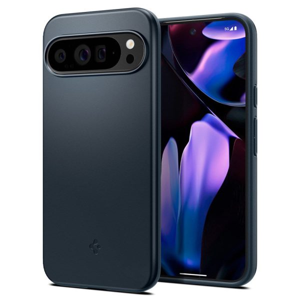 Google Pixel 9 Pro XL Spigen Thin Fit Hybrid Cover - Grå on Sale