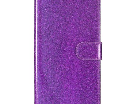 EIDERWOOD Motorola Moto G54 Læder Cover m. Pung & Strop - Glimmer - Lilla Sale